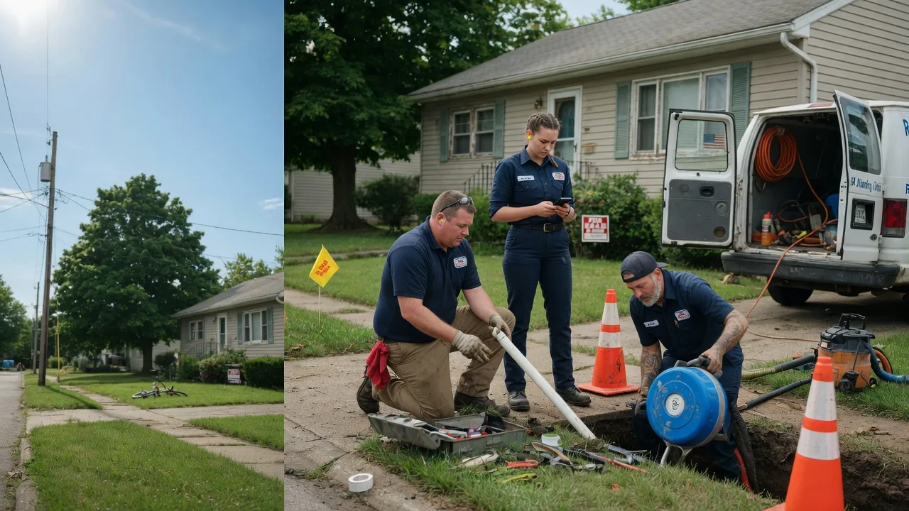 Sewer Line Repair in Grand River, OH near me